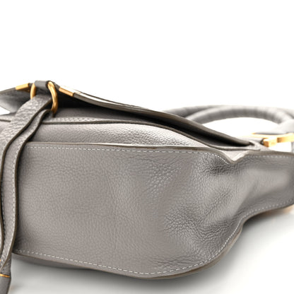 Chloe Calfskin Small Marcie Satchel Cashmere Grey 9 of 10