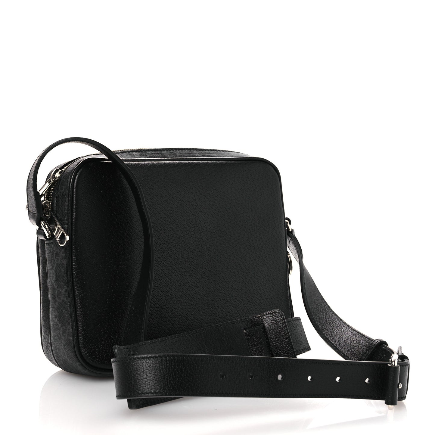 GG Supreme Monogram Small Crossbody Bag Black