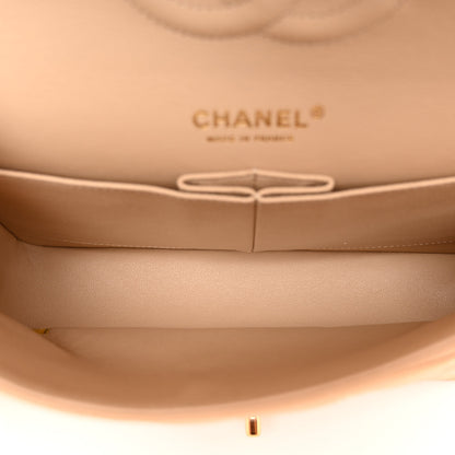 Chanel Caviar Quilted Medium Double Flap Beige 5 of 10