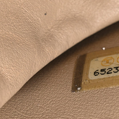 Chanel Lambskin Patent Chocolate Bar Flap Beige Black 6 of 15