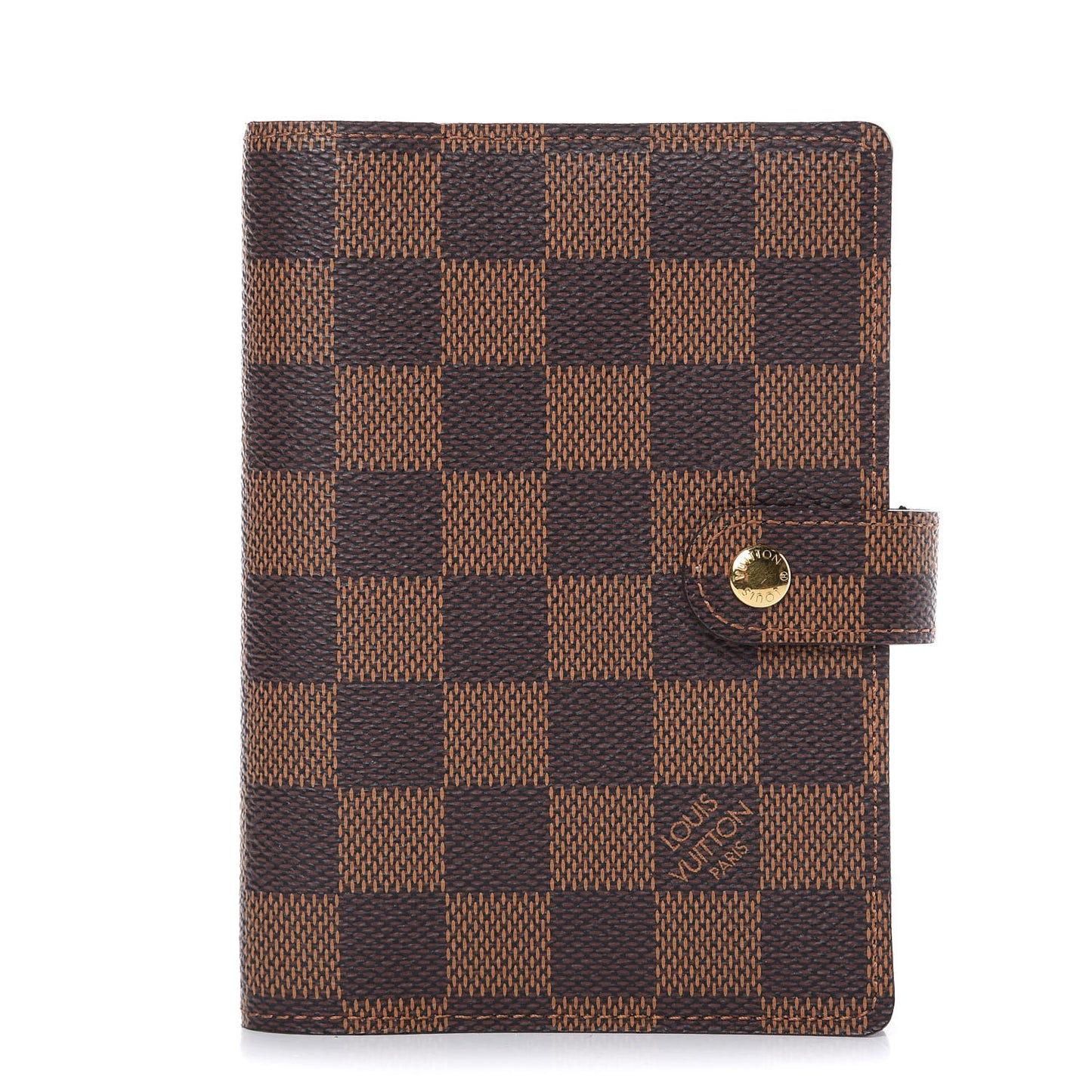 Damier Ebene Small Ring Agenda Cover