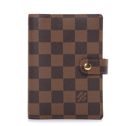 Louis Vuitton Damier Ebene Small Ring Agenda Cover 1 of 6