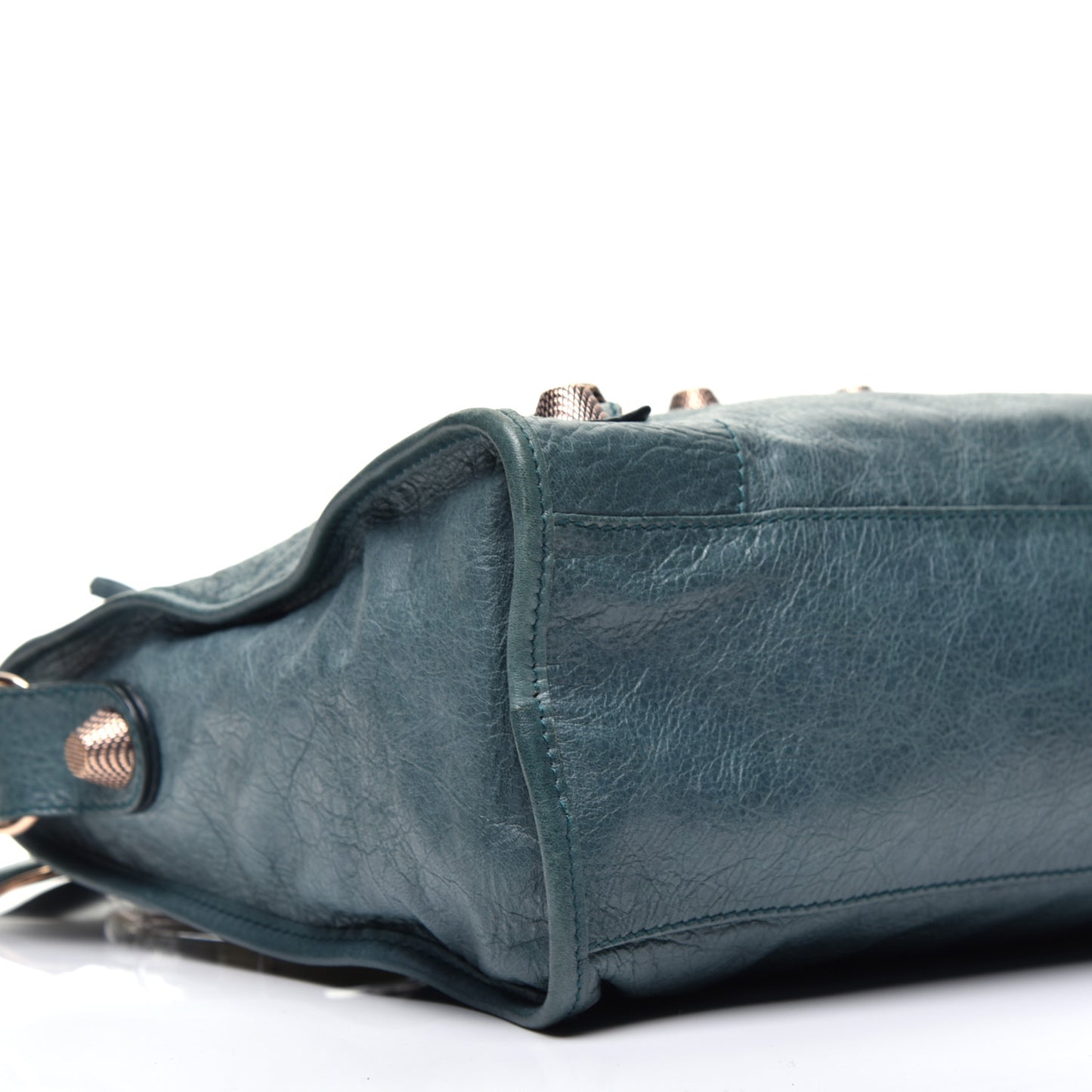 Agneau Giant 21 Rose Gold Hardware City Vert Menthe