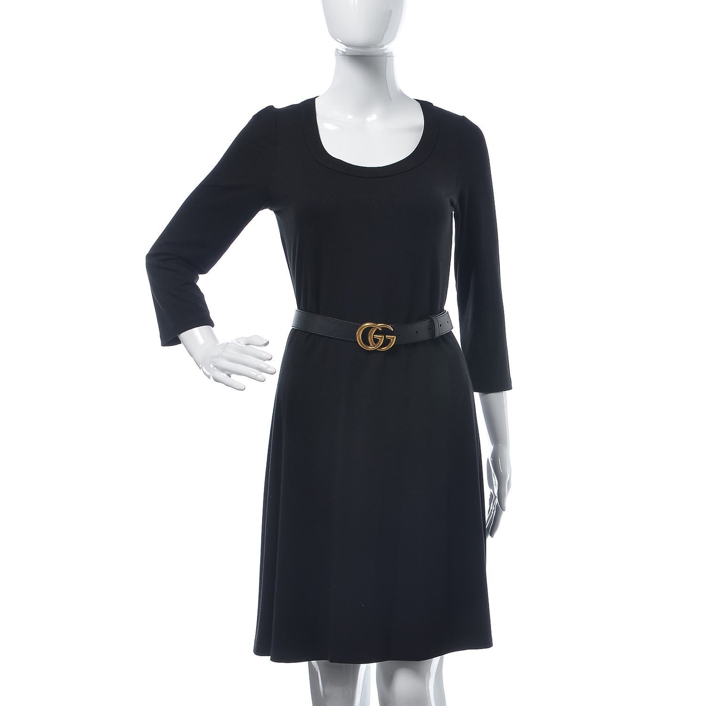 Calfskin Double G 30mm Belt 100 40 Black