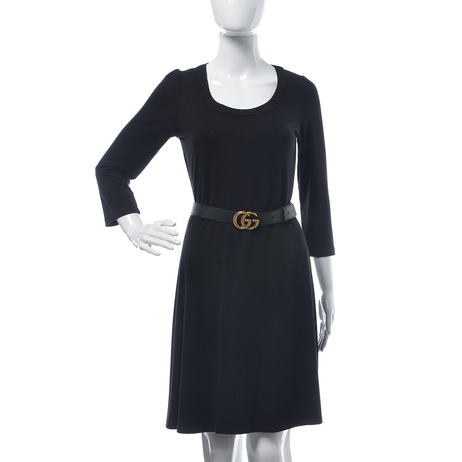Gucci Calfskin Double G 30mm Belt 100 40 Black 2 of 6