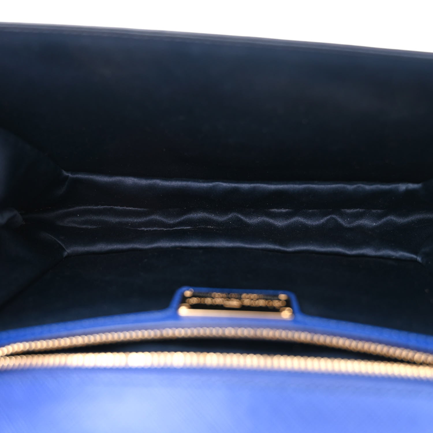 Salvatore Ferragamo Printed Calfskin Ginny Shoulder Bag Ocean 5 of 10