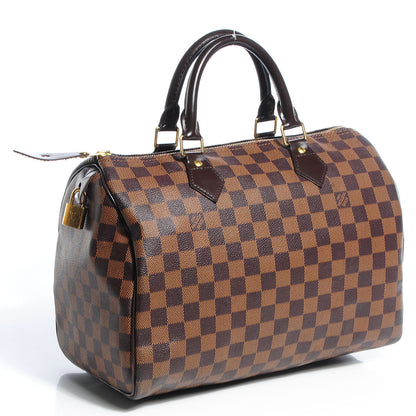 Louis Vuitton Damier Ebene Speedy 30 3 of 7