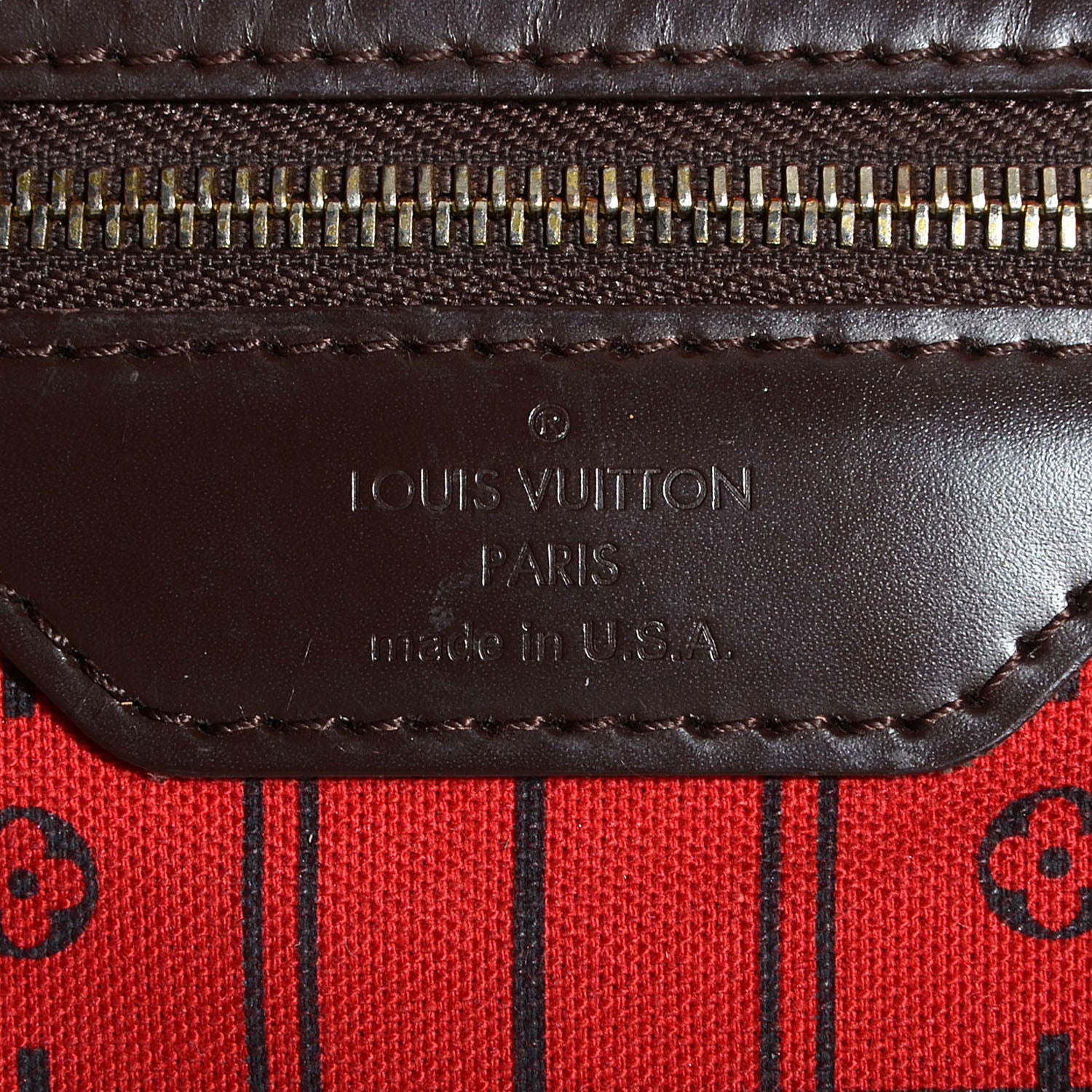 Louis Vuitton Damier Ebene Neverfull GM 6 of 7