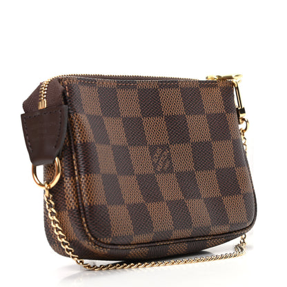 Louis Vuitton Damier Ebene Mini Pochette Accessories 3 of 10