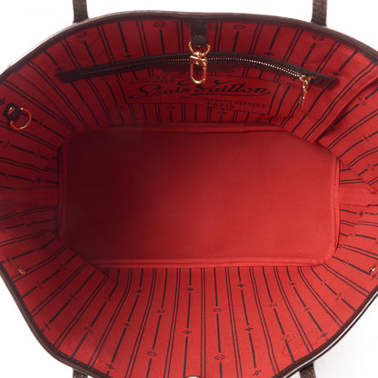 Louis Vuitton Damier Ebene Neverfull MM 7 of 9