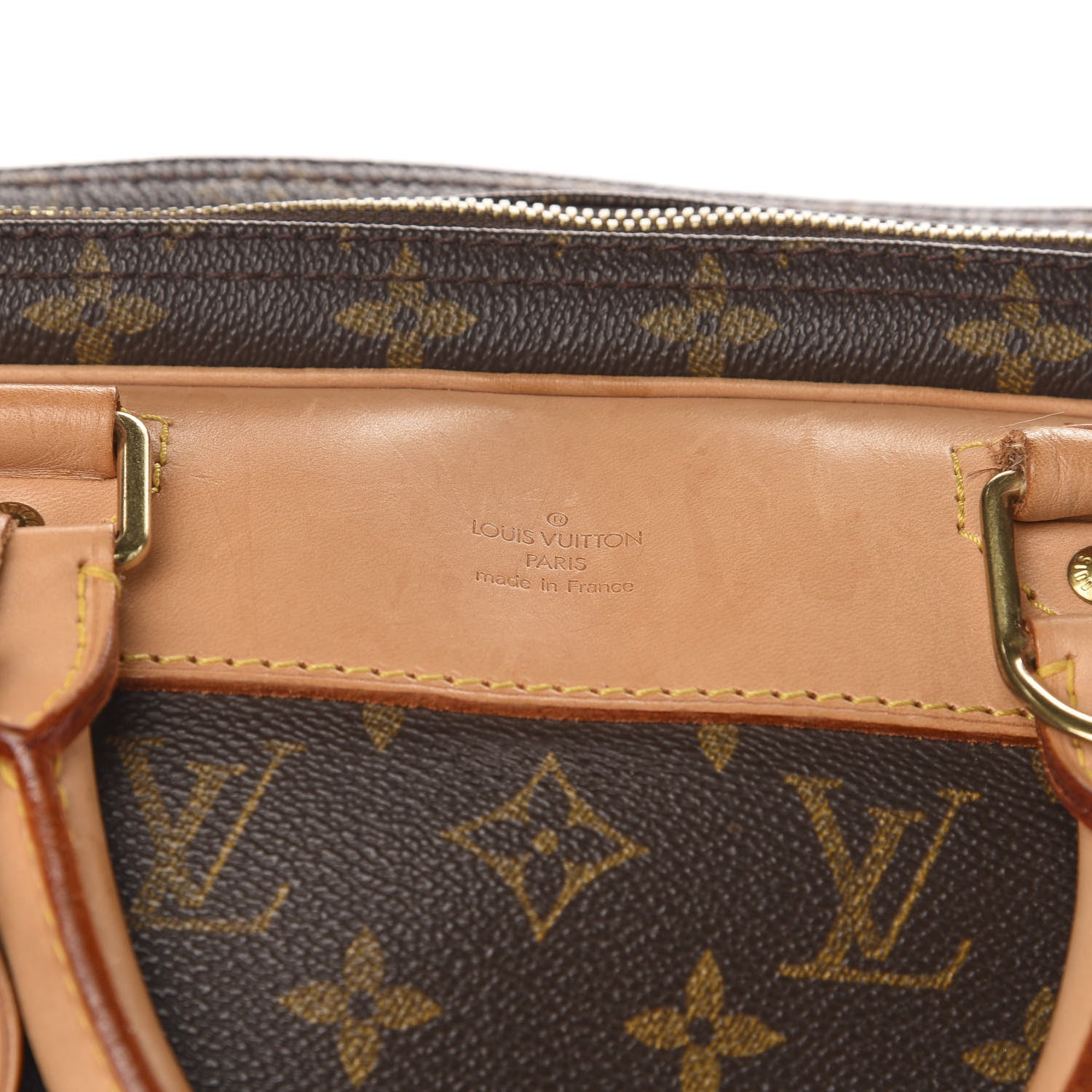 Louis Vuitton Monogram Alize 2 Compartment Luggage Travel Bag 6 of 19