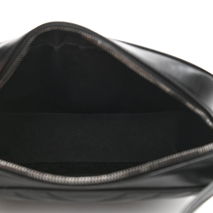 Saint Laurent Calfskin Matelasse Monogram Lou Camera Bag Black 5 of 10