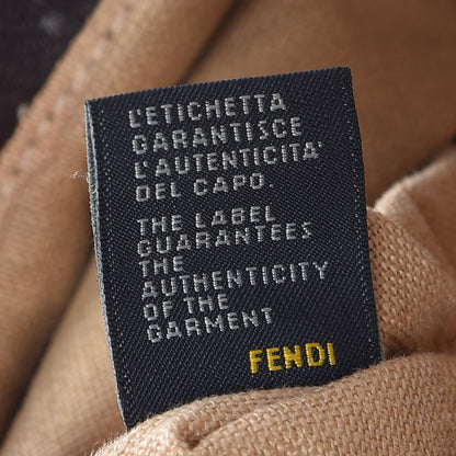 Fendi Zucca Nappa Nuvolata Vitello Tortuga Spy Tobacco Moro 8 of 17