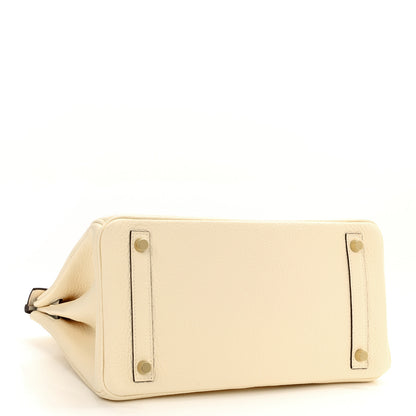 Hermes Taurillon Clemence Birkin 30 Nata 4 of 11