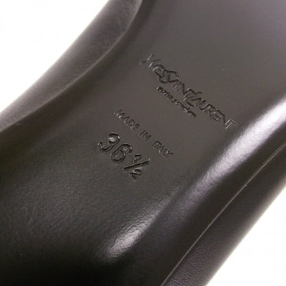 Saint Laurent Leather Rose Flats 6 of 9