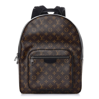 Louis Vuitton Monogram Macassar Josh Backpack 1 of 8