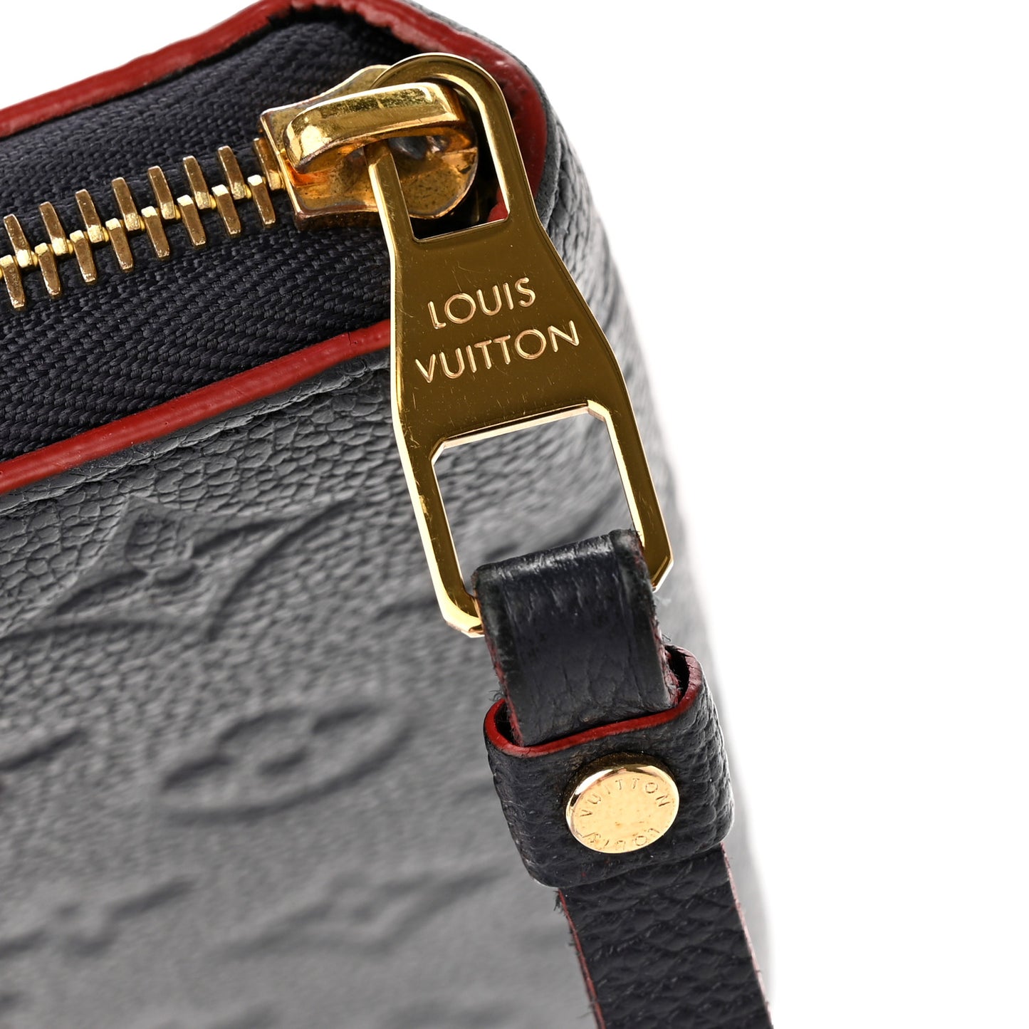 Empreinte Zippy Wallet Marine Rouge