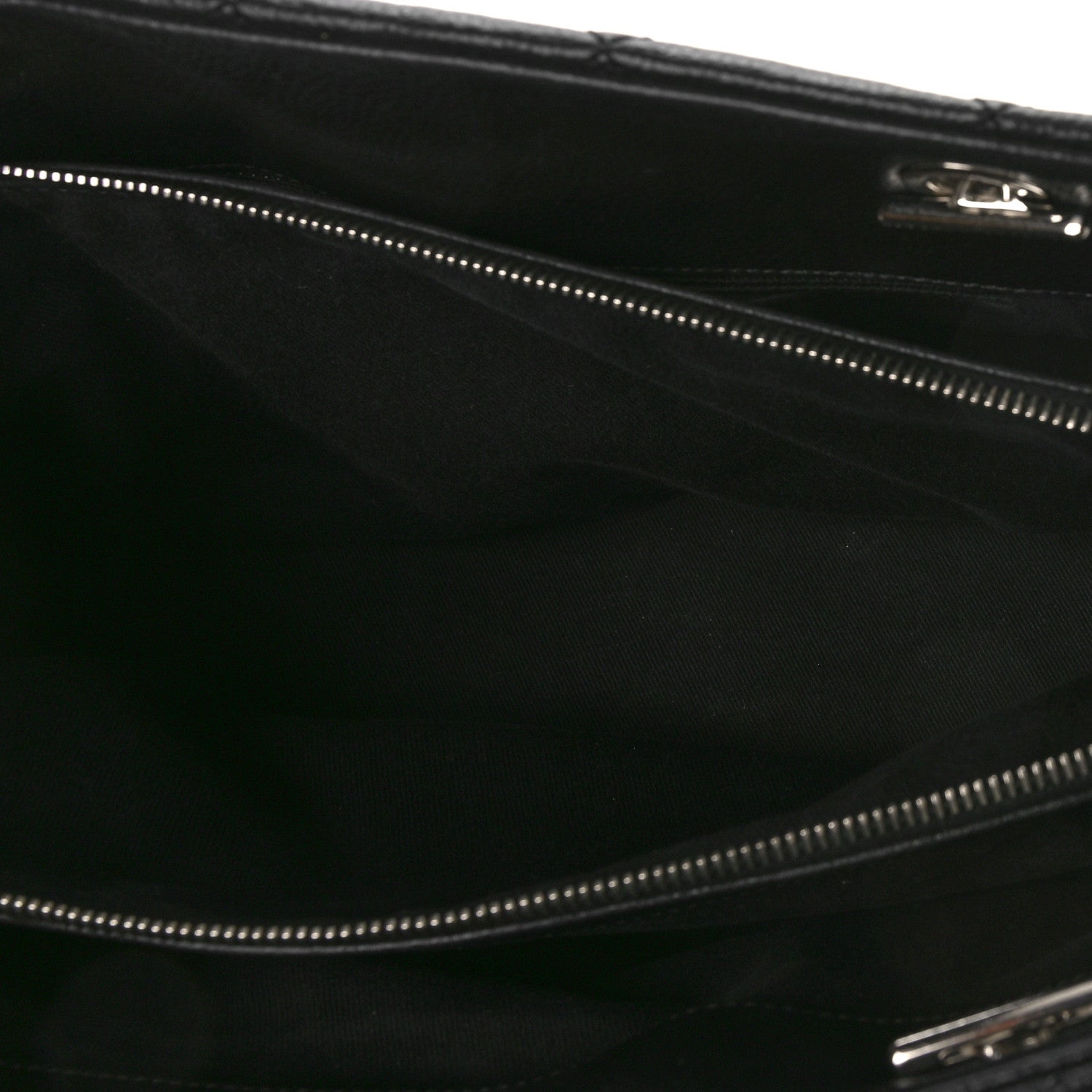 Chanel Caviar Quilted CC Timeless Soft Tote Black 5 of 9