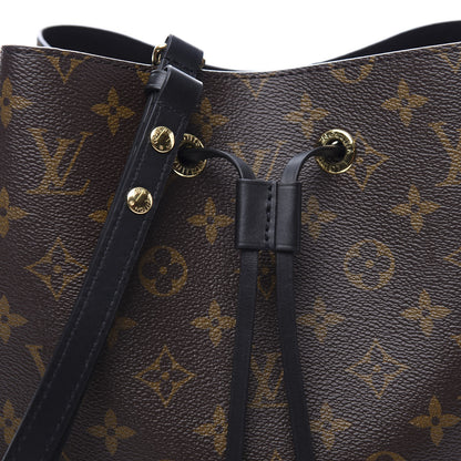 Louis Vuitton Monogram Neonoe MM Black 7 of 7