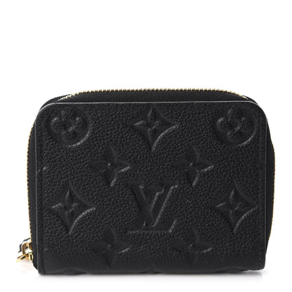 Louis Vuitton Empreinte Zippy Coin Purse Black 1 of 7