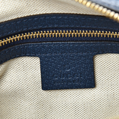 Gucci Canvas Flora Floral Shoulder Bag White Blue Agata Mulitcolor 5 of 9