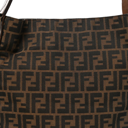 Fendi Zucchino Shoulder Bag Tobacco 7 of 9