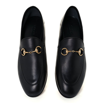 Gucci Lambskin Womens Brixton Horsebit Loafers 37 Black 5 of 11