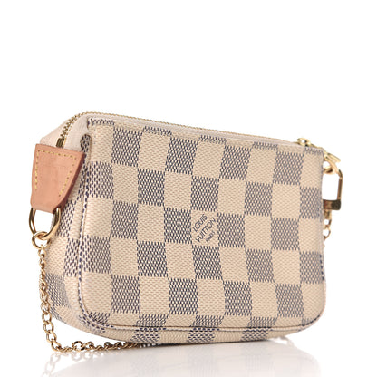 Louis Vuitton Damier Azur Mini Pochette Accessories 2 of 8