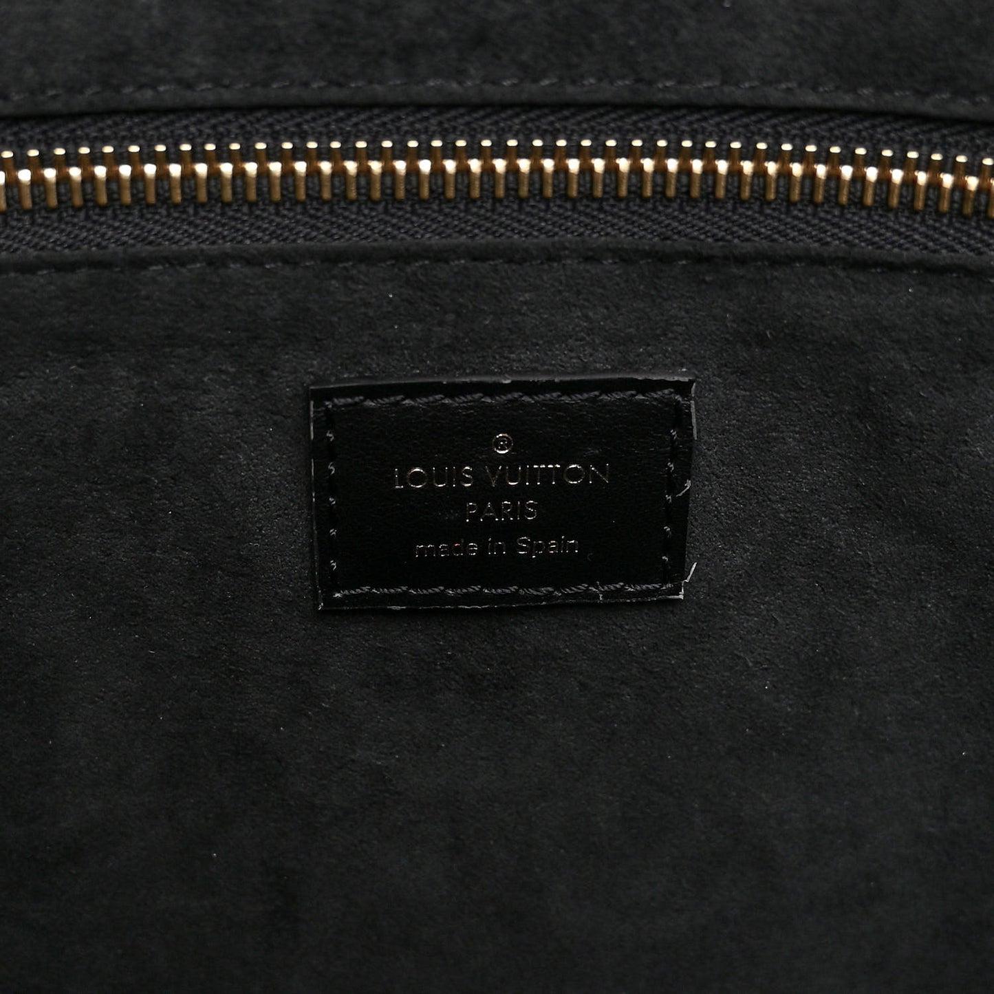 Empreinte Monogram Giant Broderies Neverfull MM Cream Black