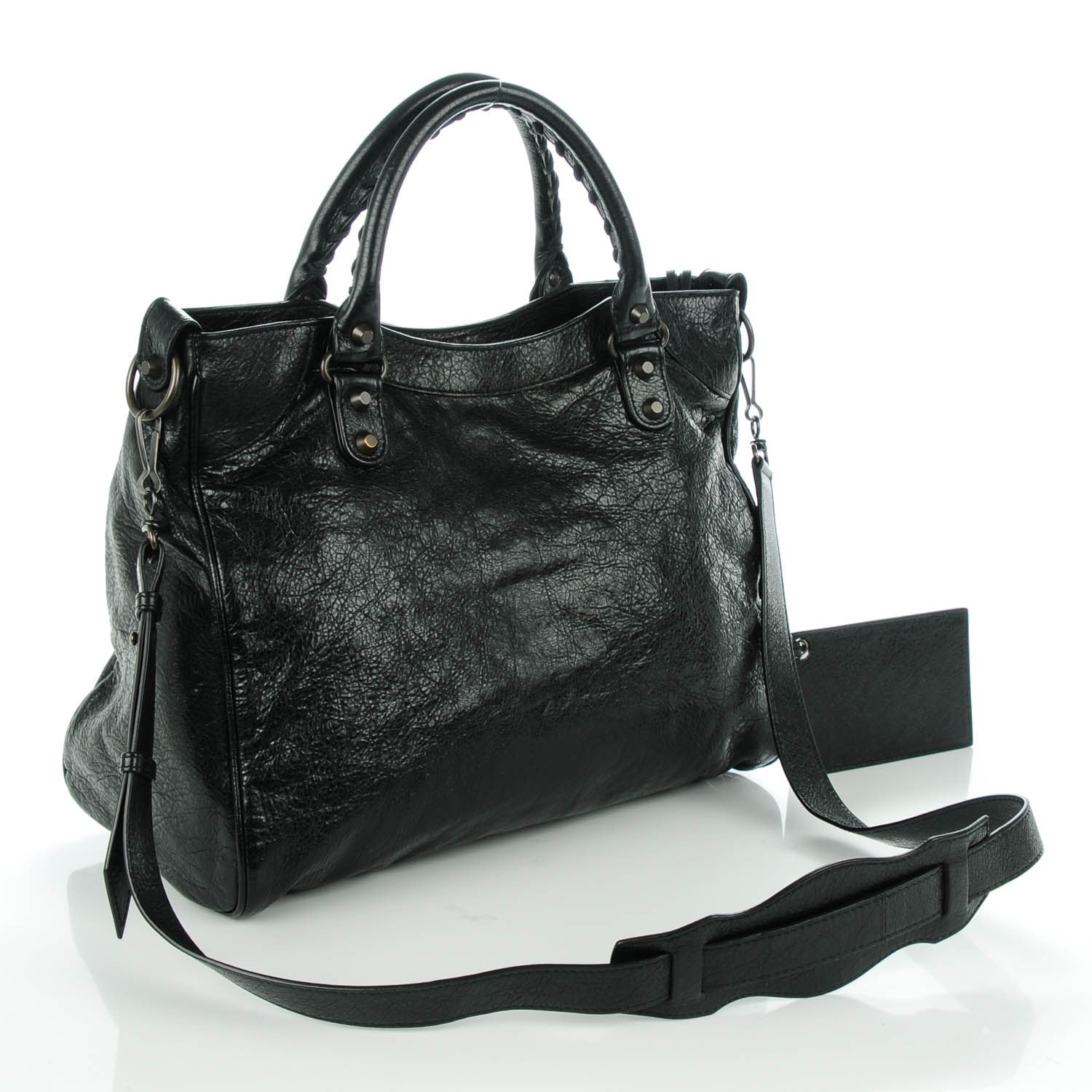 Balenciaga Agneau Classic Hardware Velo Black 3 of 8