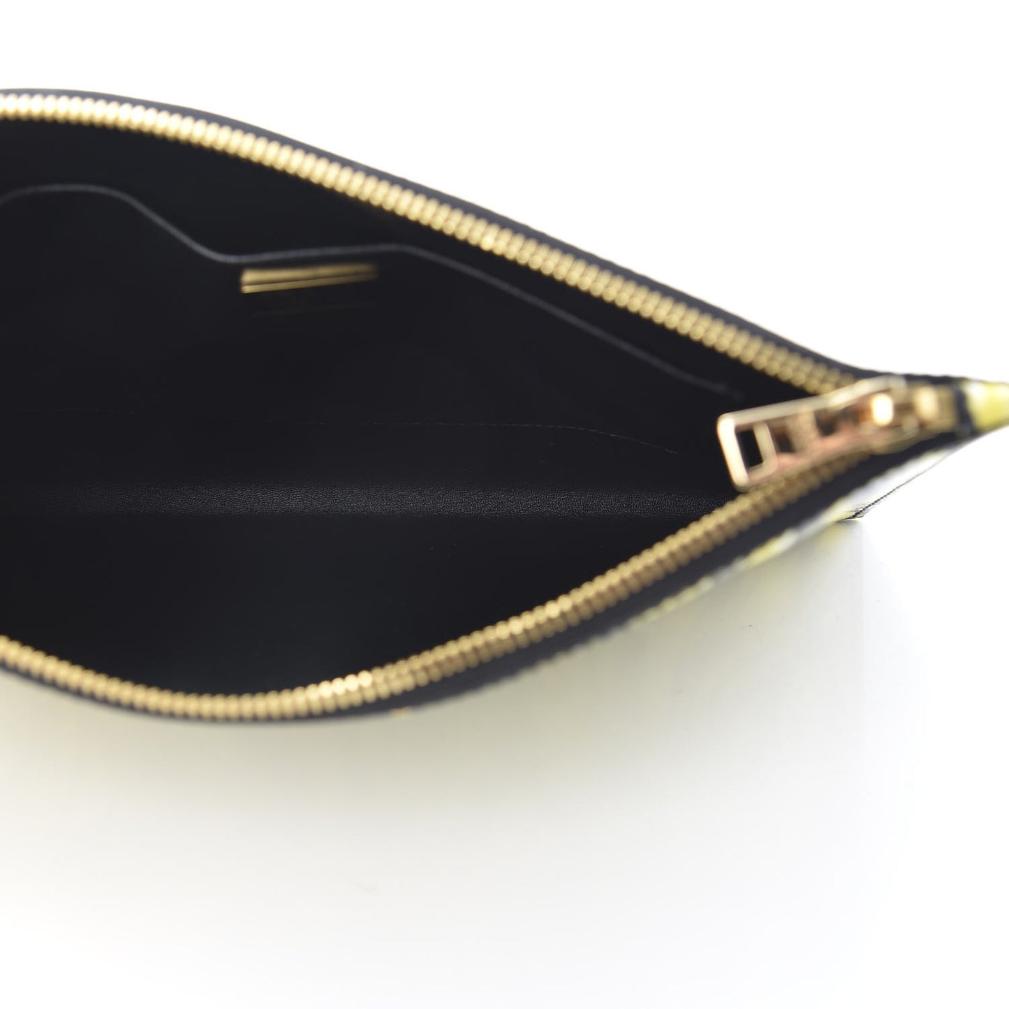 Saffiano Banane Clutch Giallo