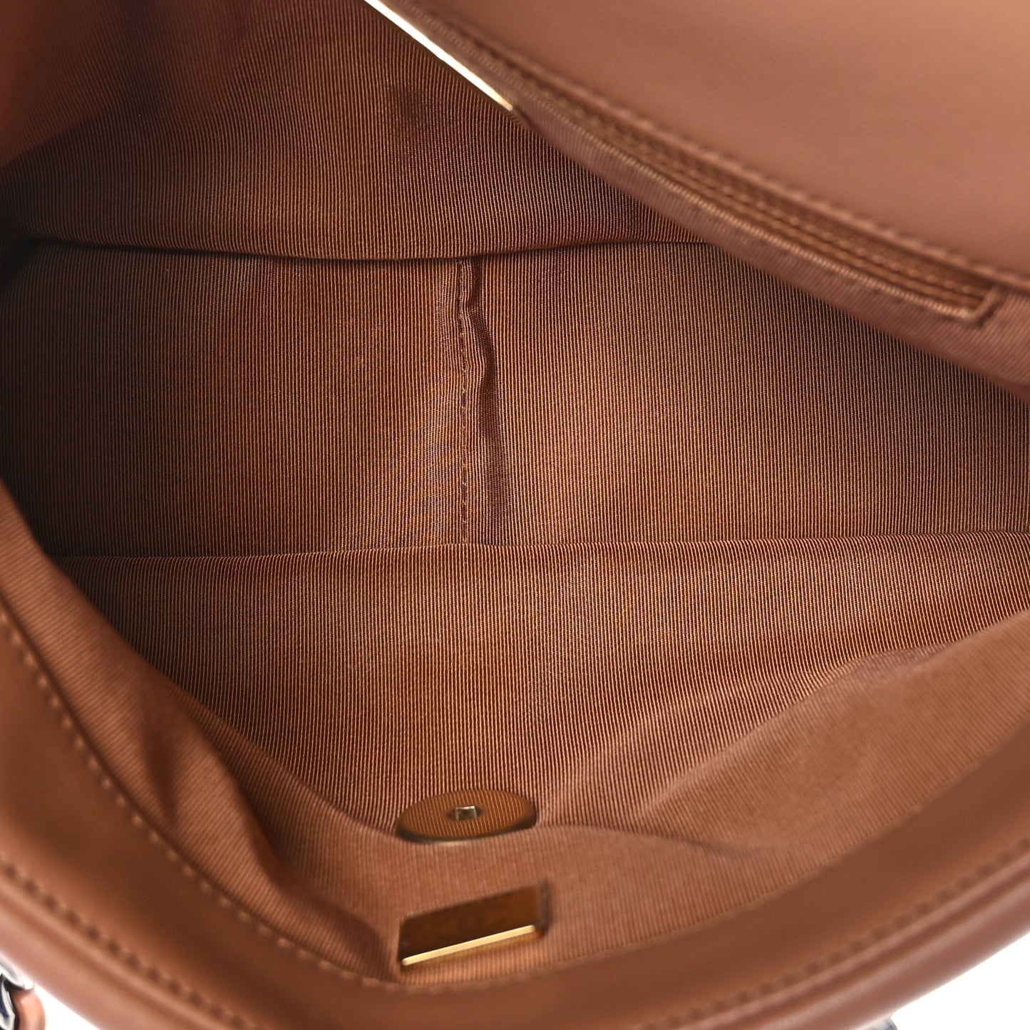 Lambskin Quilted Medium Chanel 19 Flap Brown