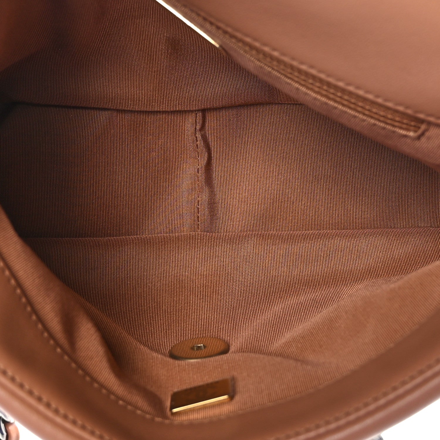 Chanel Lambskin Quilted Medium Chanel 19 Flap Brown 5 of 9