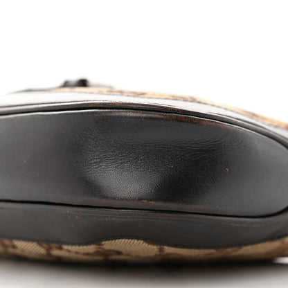 Gucci Monogram Web Small Jackie O Hobo Dark Brown 10 of 18