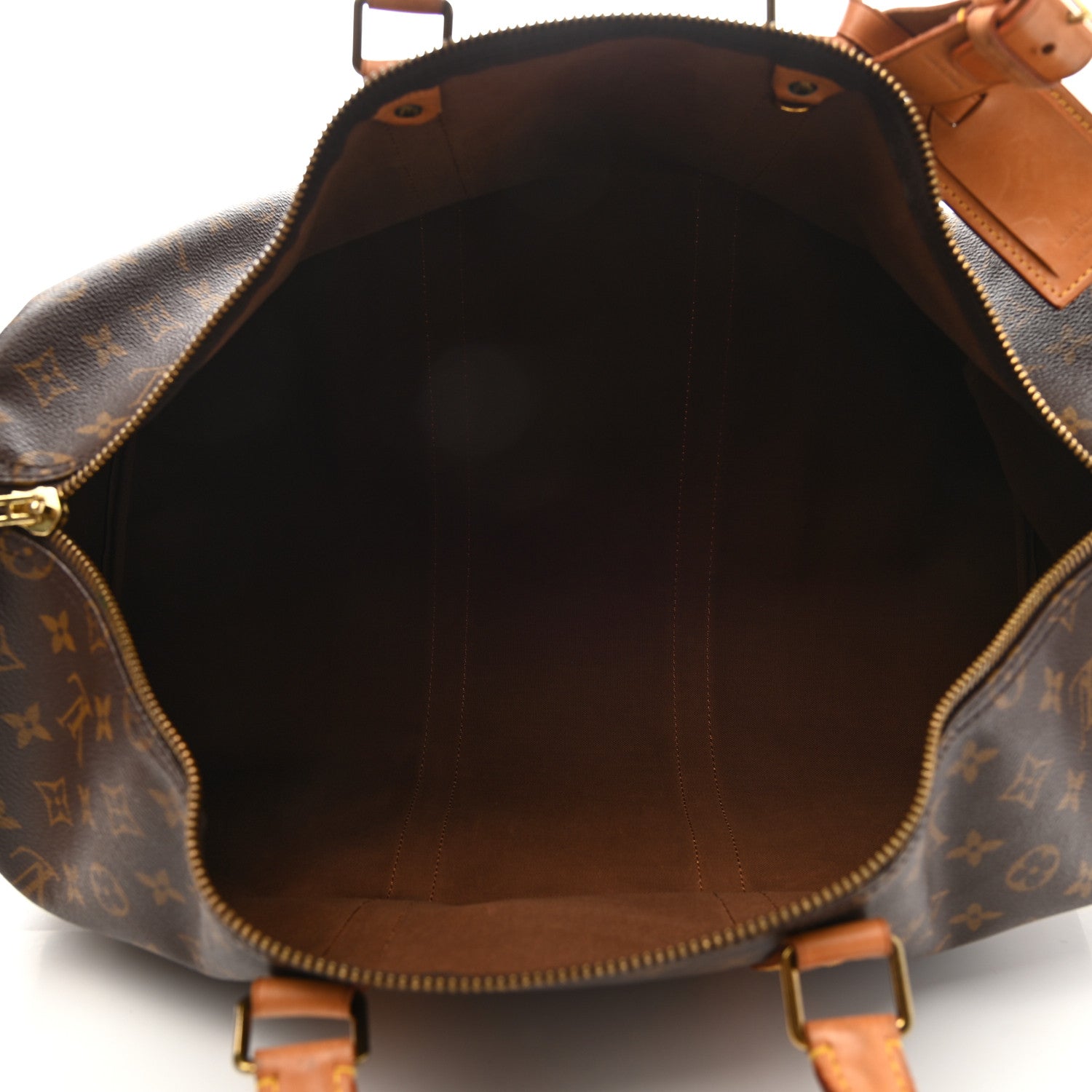 Louis Vuitton Monogram Keepall Bandouliere 50 5 of 20