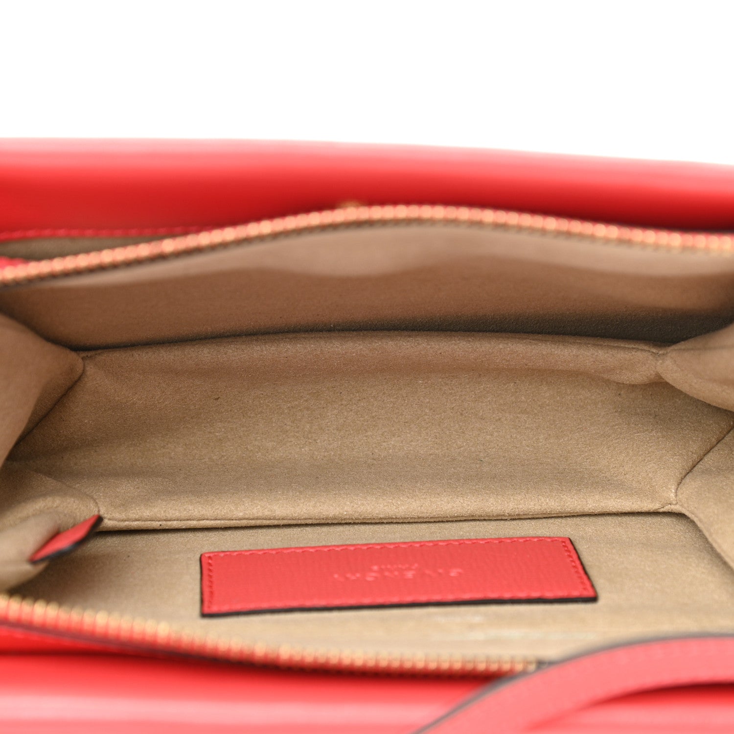 Givenchy Goatskin Suede Cross 3 Crossbody Bag Pink Grey 5 of 9
