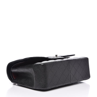 Chanel Caviar Quilted Jumbo Double Flap Black 4 of 12