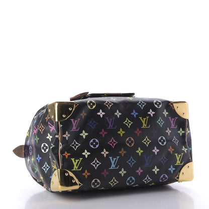 Louis Vuitton Monogram Multicolor Speedy 30 Black 4 of 9