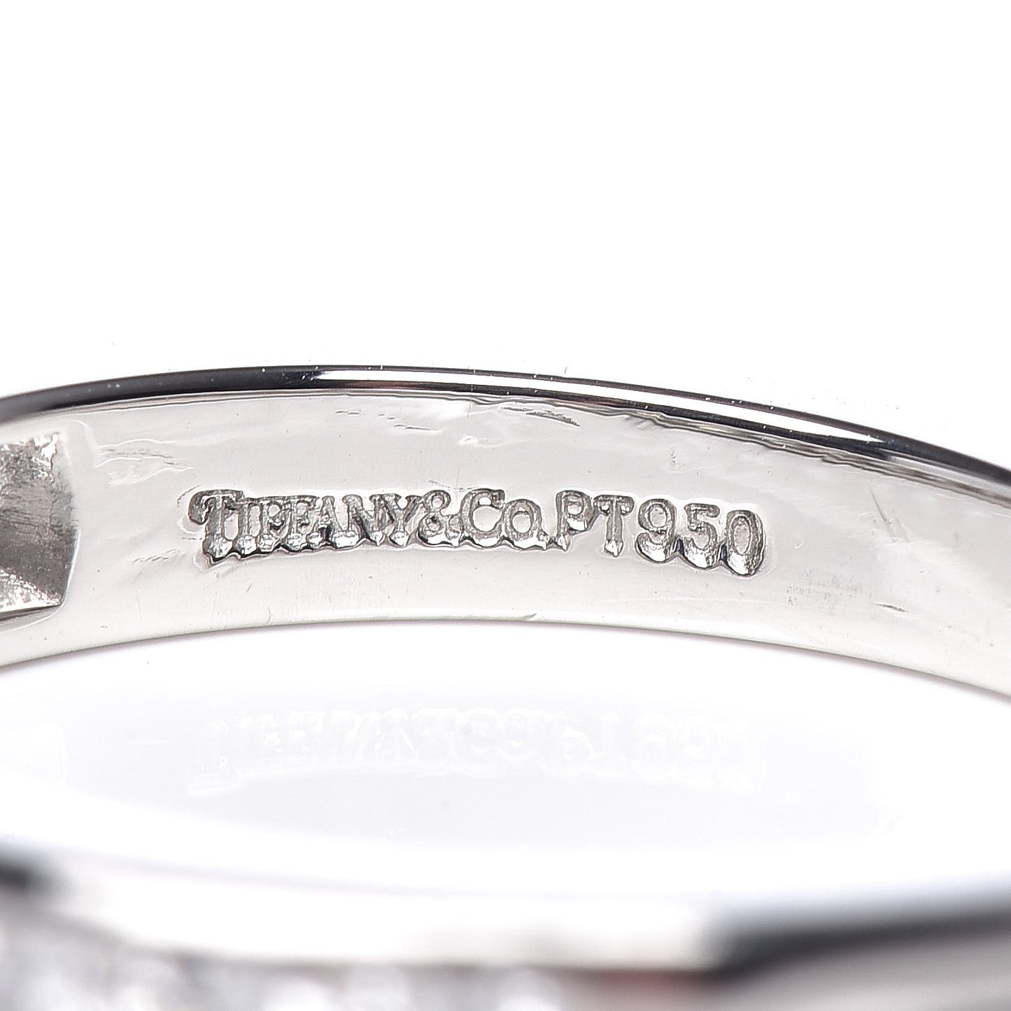Platinum Diamond 3mm Half Circle Wedding Band Ring 50 5.5