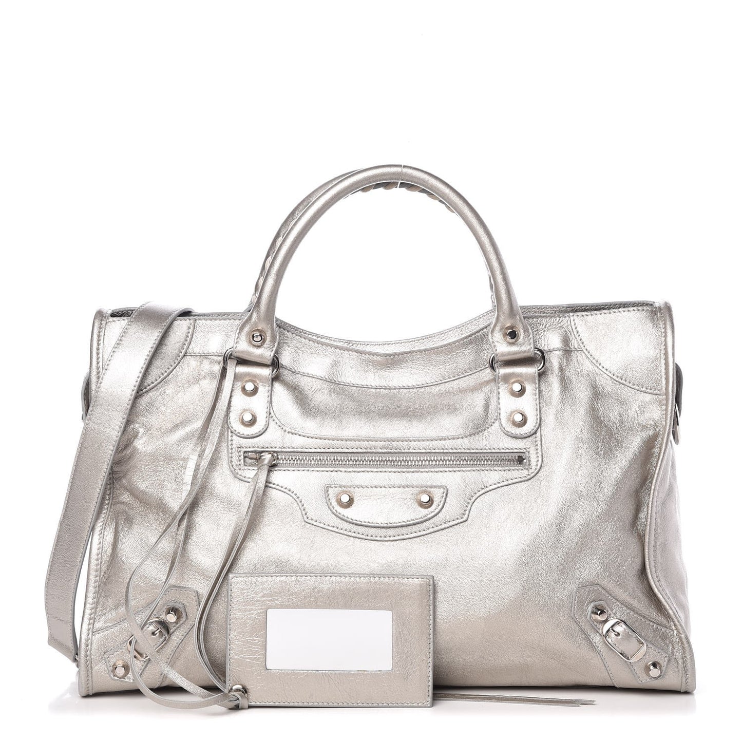 Agneau Classic Silver Hardware City