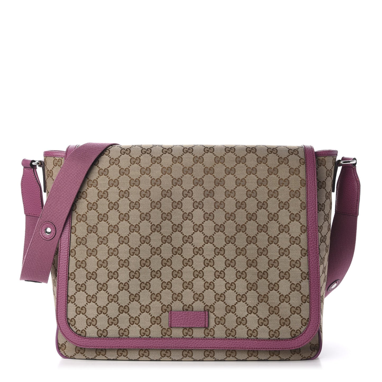 Monogram Convertible Diaper Bag Beige Peonia Flower