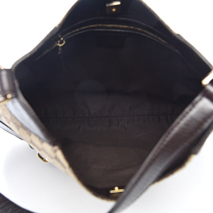 Gucci Monogram Hasler Hobo Dark Brown 5 of 11