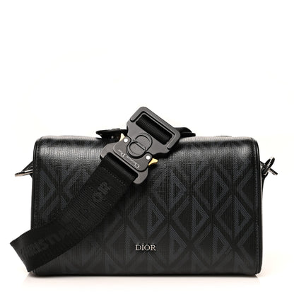 Christian Dior Canvas CD Diamond Lingot 22 Bag Black 1 of 10