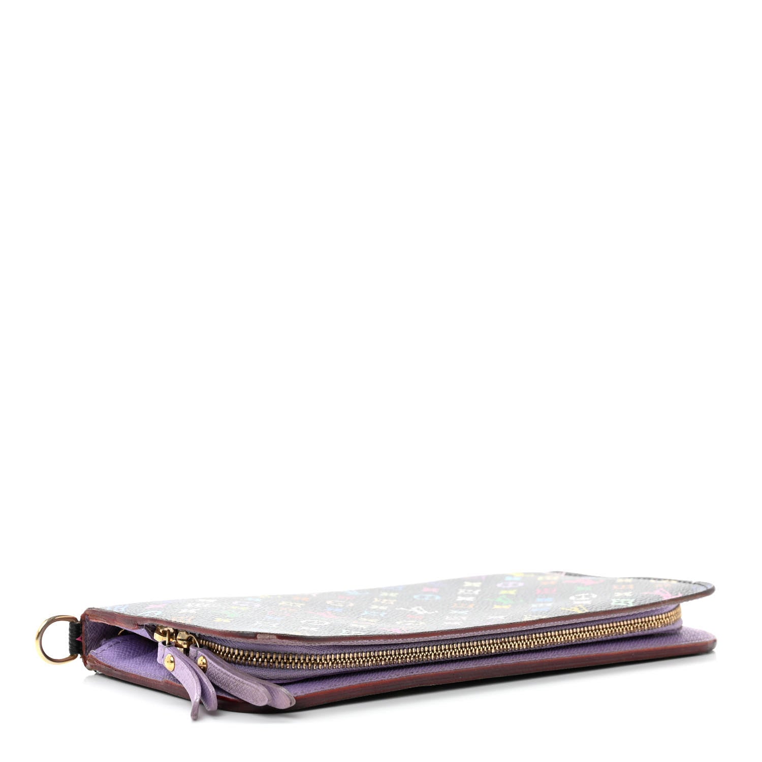 Louis Vuitton Monogram Multicolor Insolite Wallet Black Violet 4 of 10