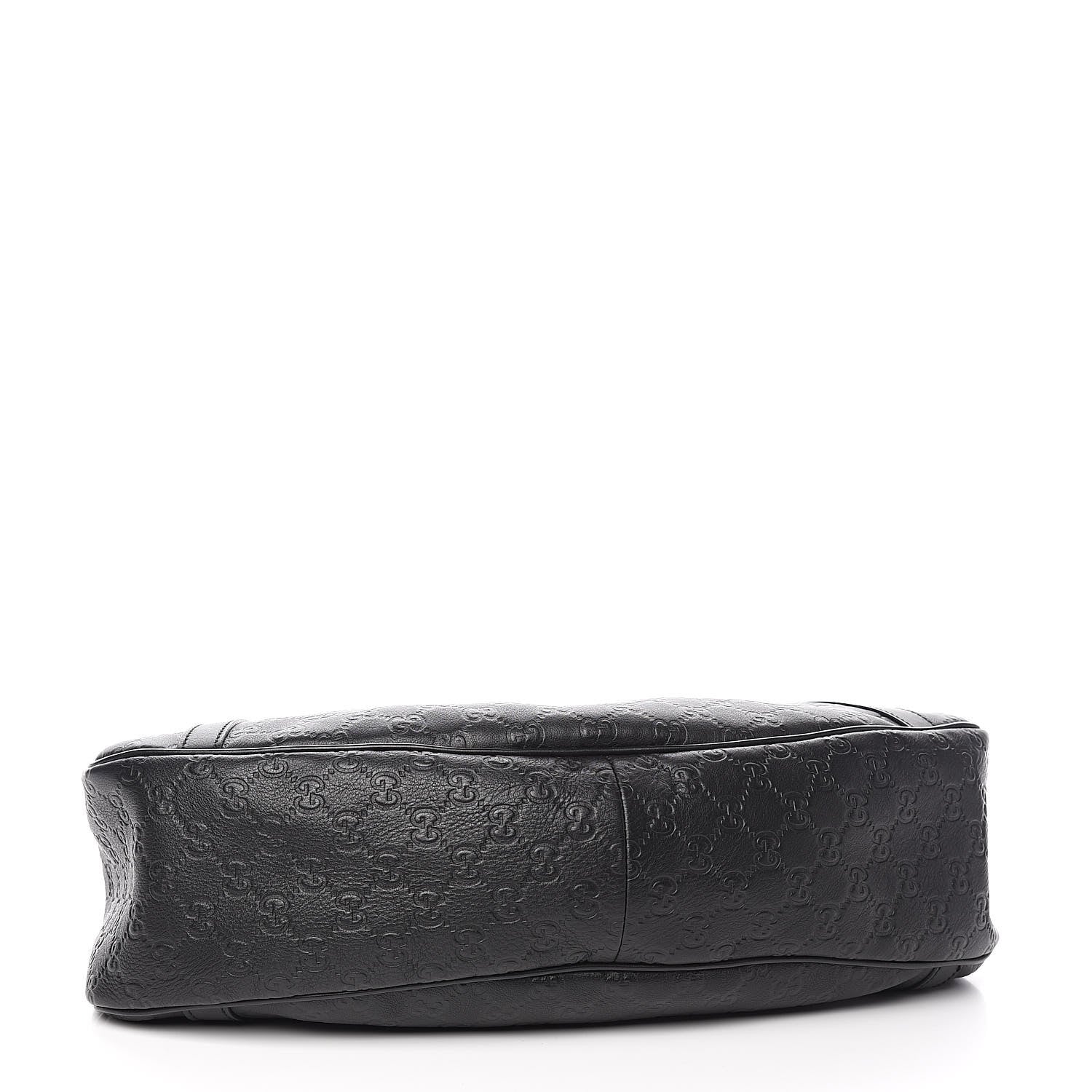 Gucci Guccissima Medium GG Twins Shoulder Bag Black 4 of 14