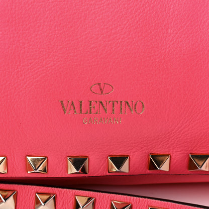 Valentino Garavani Vitello Mini Rockstud Crossbody Bag Pink 8 of 10