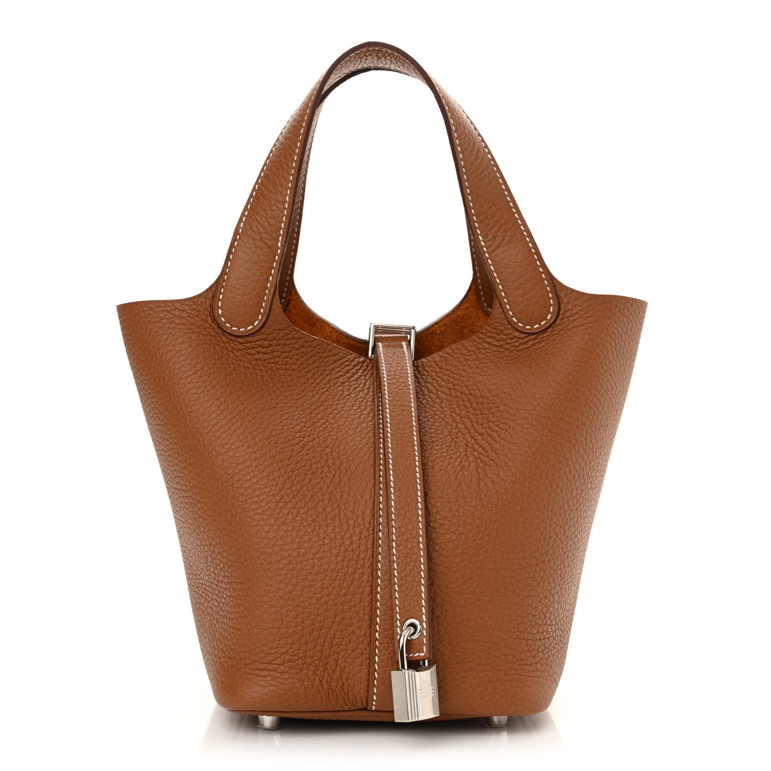 Hermes Taurillon Clemence Picotin Lock 18 PM Gold 1 of 11