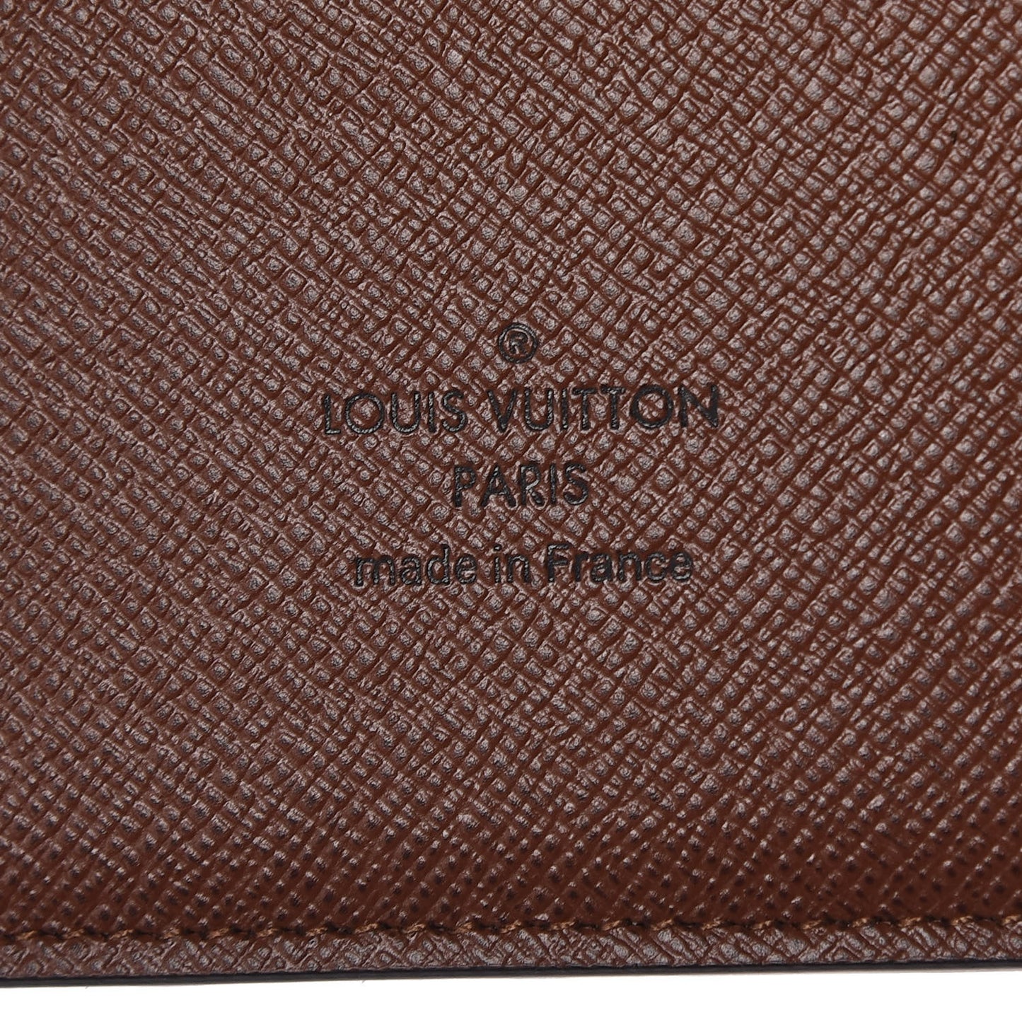 Monogram Large Ring Agenda Cover