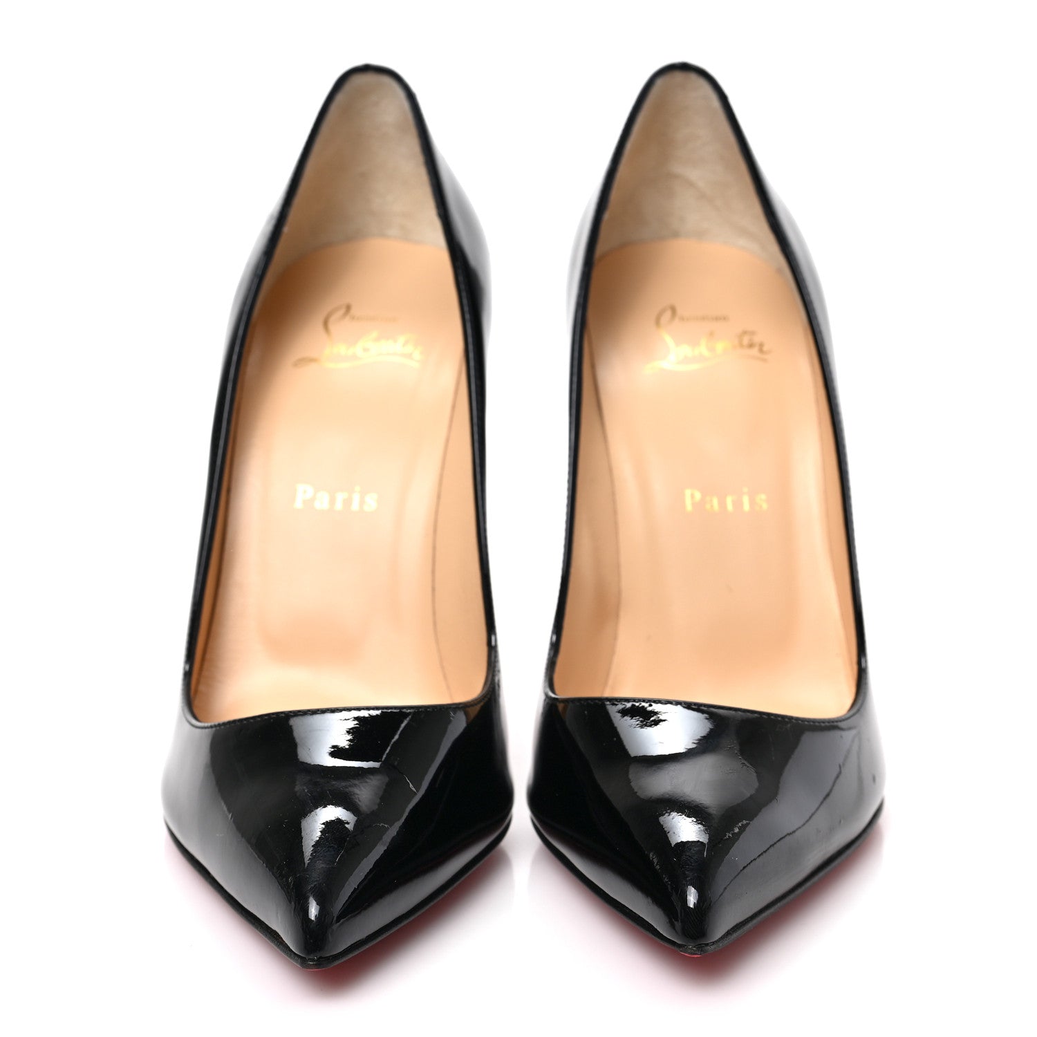 Christian Louboutin Patent So Kate 120 Pumps 38.5 Black 2 of 7