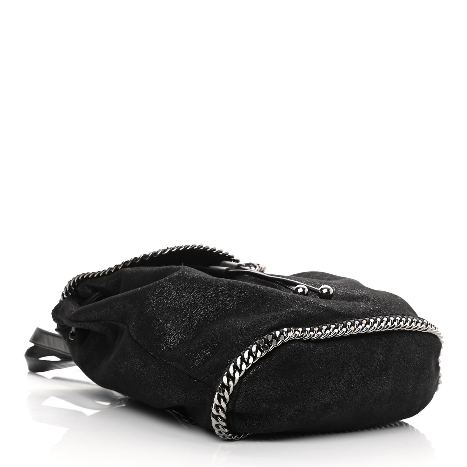 Stella McCartney Shaggy Deer Falabella Backpack Black 3 of 8